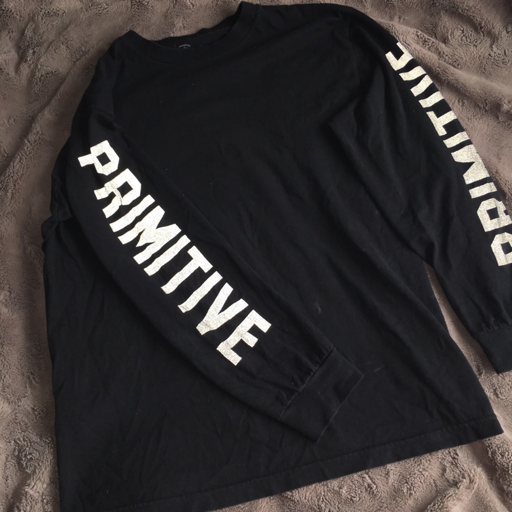 Primitive reflective black long sleeve
